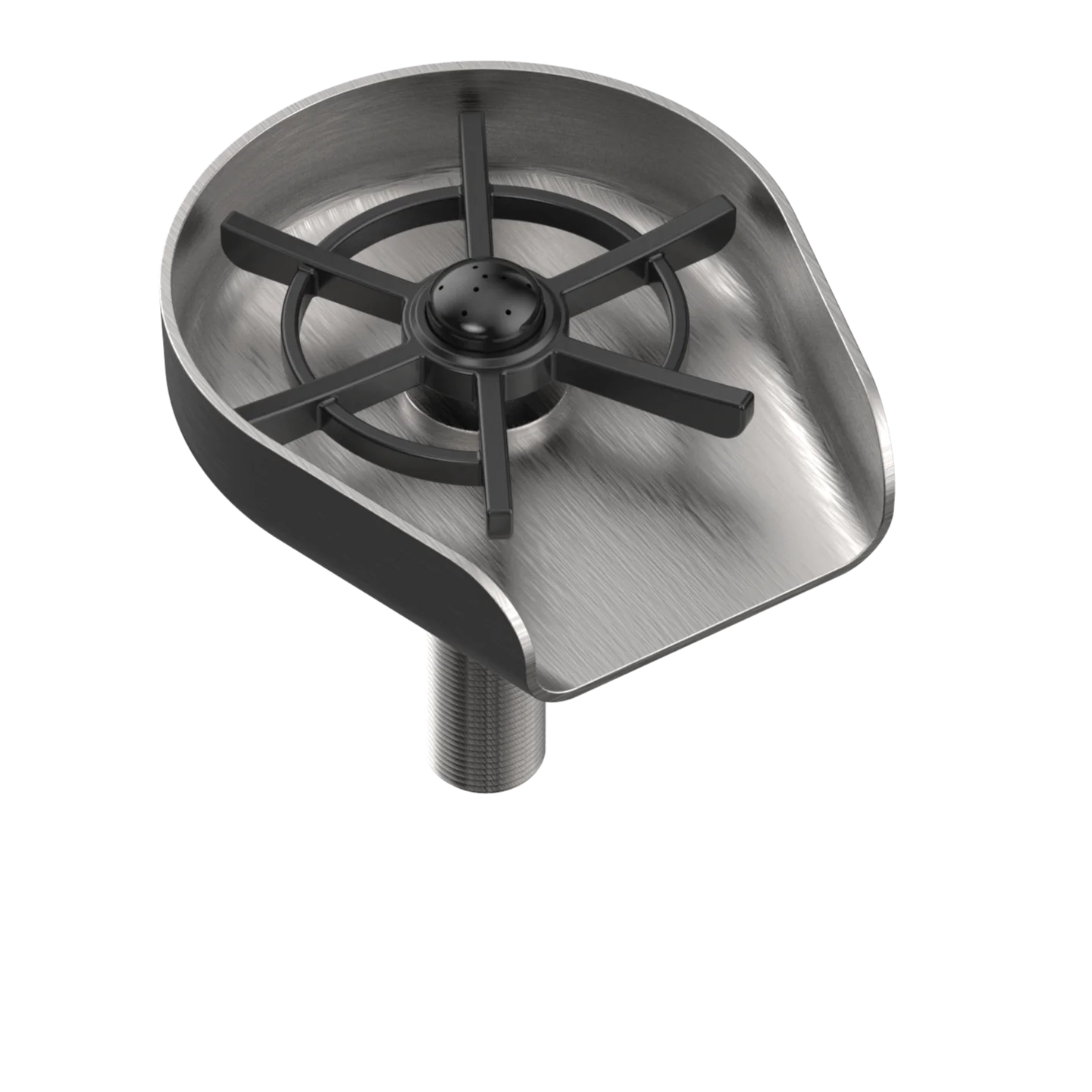 Feenice brand stainless steel metal bar coffee cafe hotel pitcher table top bottle cup wash glass rinser for kitchen accessories