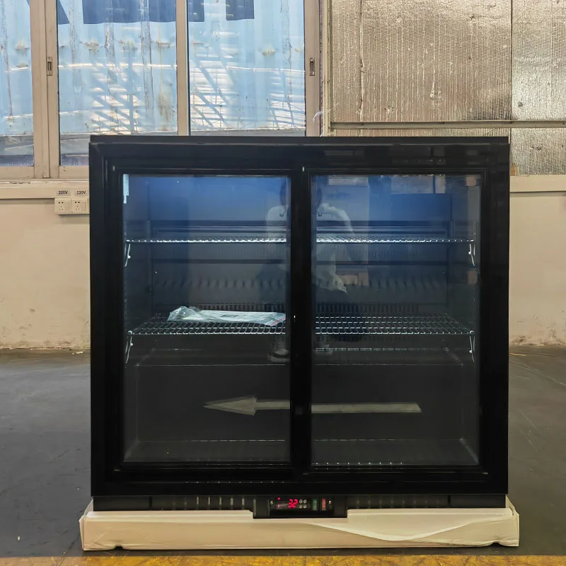 Double Door Fridges for Home Beverage Fridge Refrigerador Neveras Kegerator Back Bar Cooler