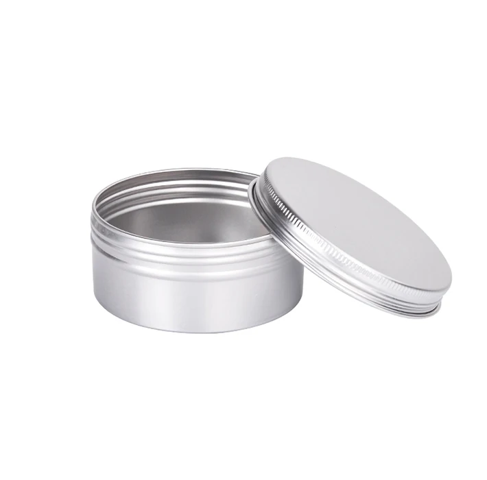 Custom Private Label Luxury Empty Aluminum Cosmetic Face Cream Jars Packaging