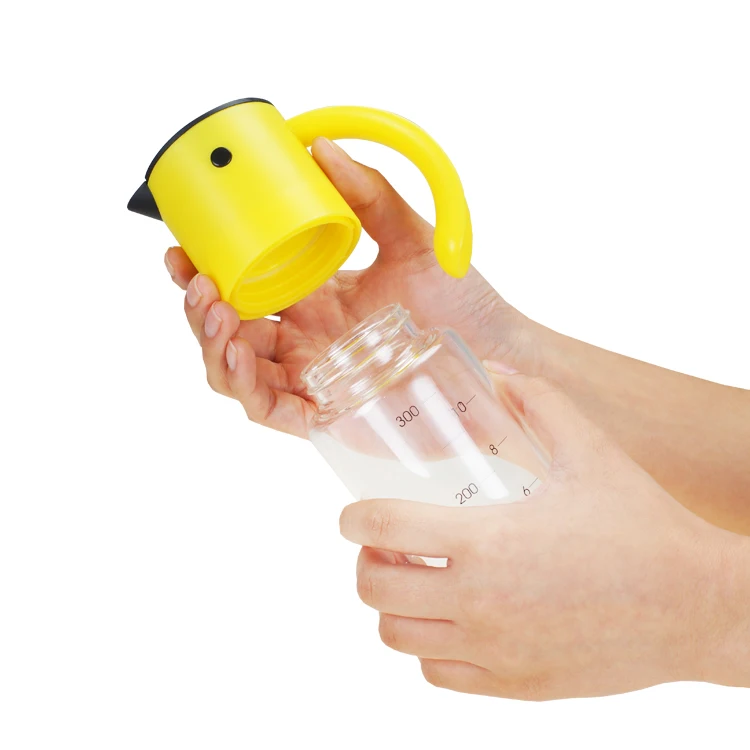 Kitchenware Gravity Olive Oil and Vinegar Cruet Dispenser with Automatic Spout