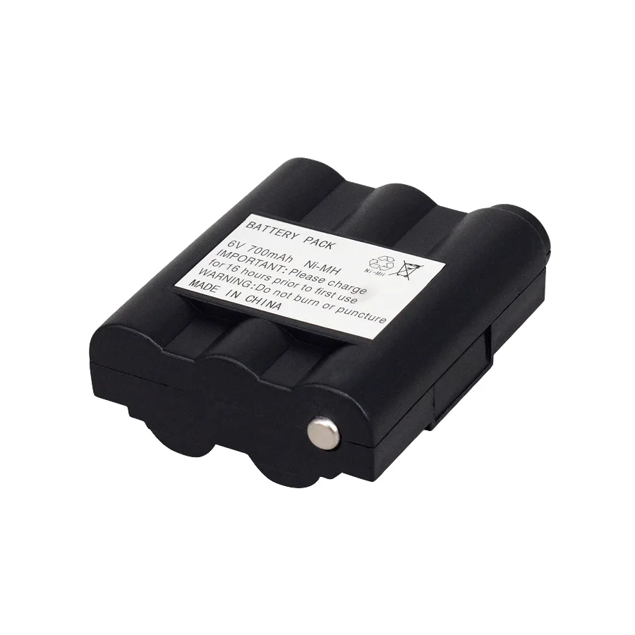 Rechargeable 6V 700mAh NiMH Two-way Radio Battery For Midland BATT5R batt-5r