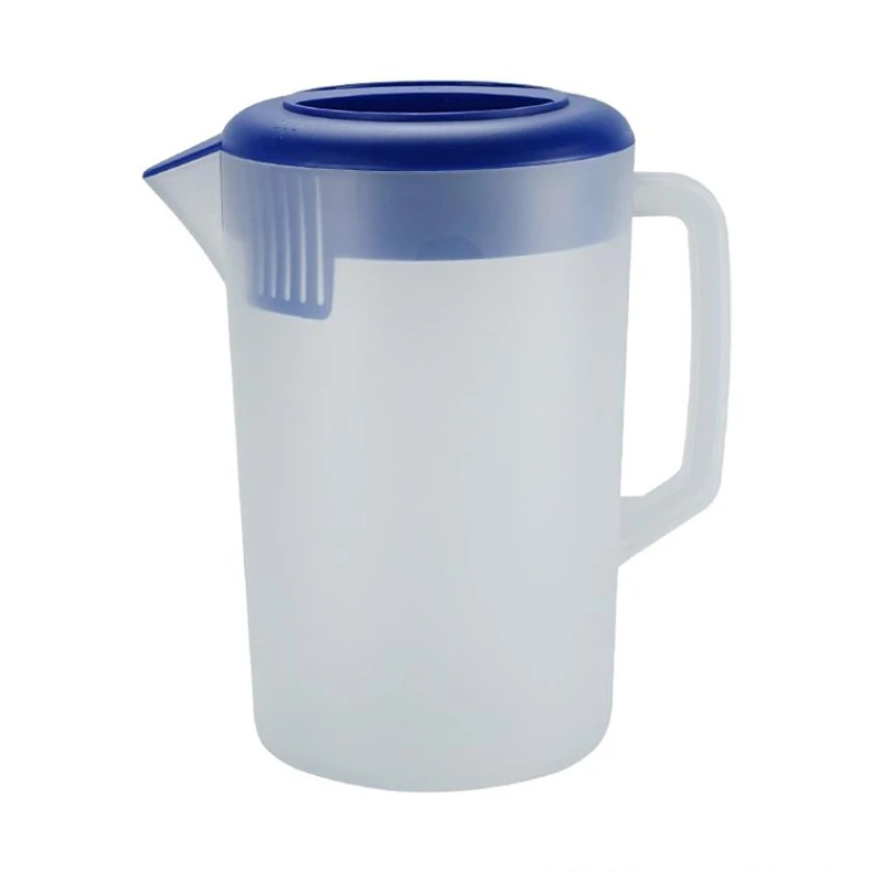 Big Polycarbonate Plastic Beer Pitcher Jar Unbreakable clear stackable plastic drinking water bottle Catering with lids camping