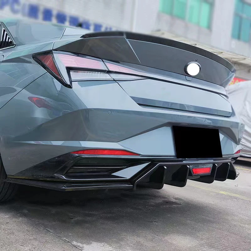 Новый продукт, комплект задних губ, диффузор для 2019 2020 Elantra Avante 2021