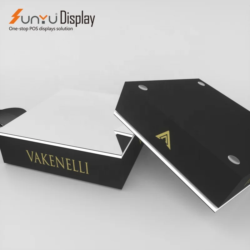 Lucky customized counter rotating eyeglass display
