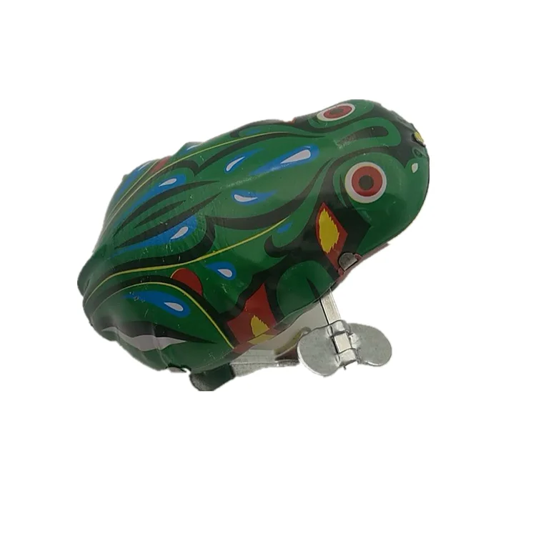 Clockwork Toy Tin Clockwork Frog Bouncing Frog Educational Toys For Children