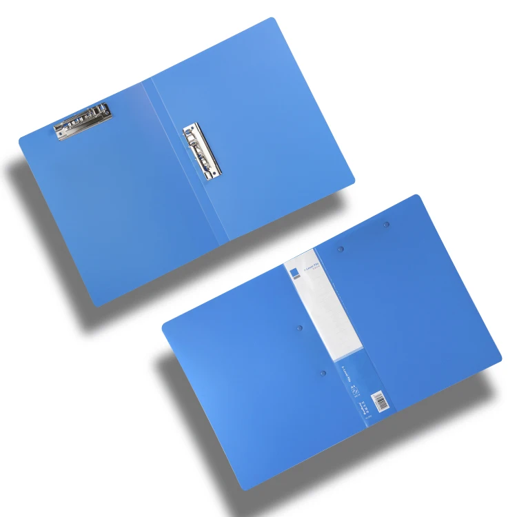 Office Filling Plastics Products Manufacturing PP A4 Size Swing Clip File Folder