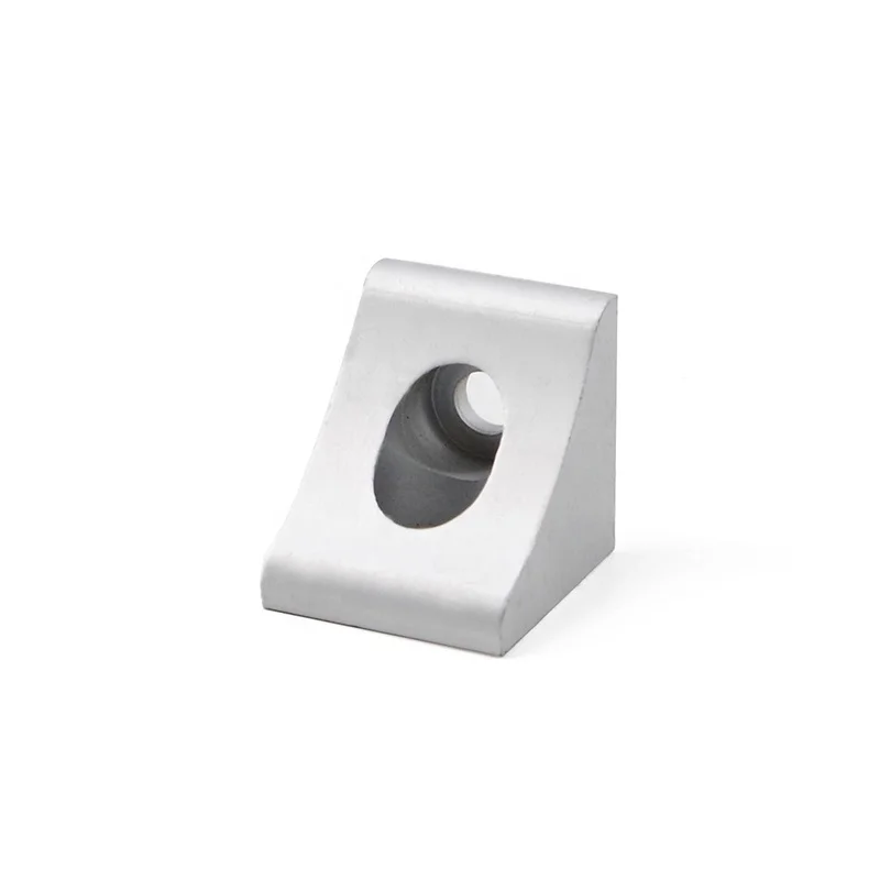 Durable 2 Hole 3030H Strong Bracket 30x30 Extrusion Profile 28*26mm for Extruded Aluminium Industrial