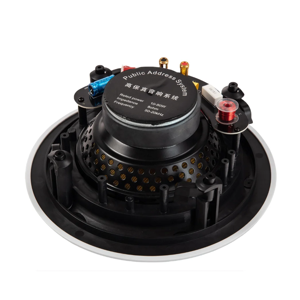 Wall Mount Speaker Full Range With Amplifier Home Promotional Stereo Top Selling Hifi 2024 Wholesale Passive Bookshelf Speaker