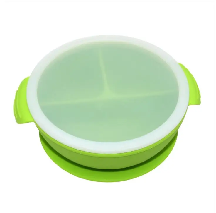 С силиконовой соломинкой, детская миска для кормления, силиконовая детская подложка, детская Силиконовая подложка на присоске, детское блюдо