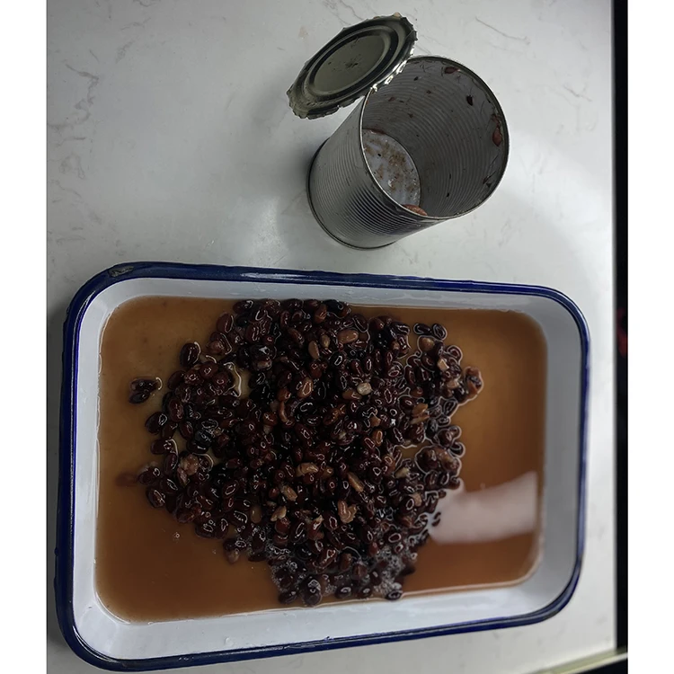 Wholesale tasty 400g canned organic black beans good quality salt canned food