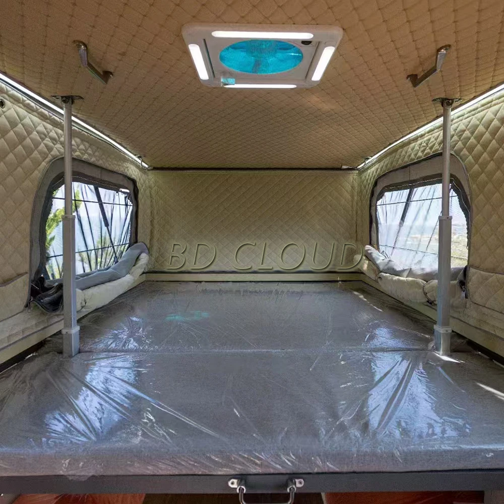 BD Cloud mini roof top tent off road camper trailer small bed camper for trucks