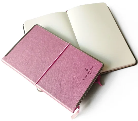 FOCUS 2024 New Binding Notebook Custom Logo Promotional Gift Notepad Stationary Supply Custom Printing Notebook with Pen holder