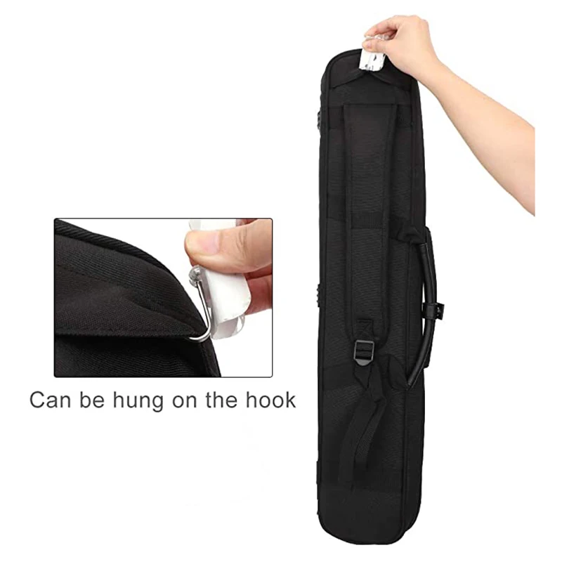 Hot Selling Waterproof Large 3x4 Pool Billiard Stick Case Pool Cue Case Carry Case Bag