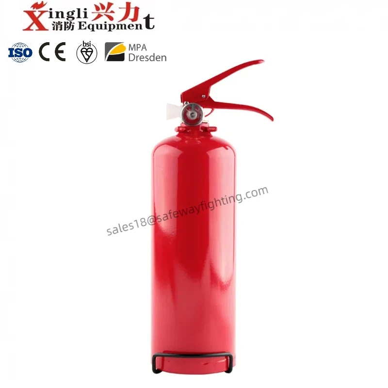 Customized Logo Dry powder/Foam/Water Stainless Steel Fire Extinguisher St12 6KG italy fire extinguisher