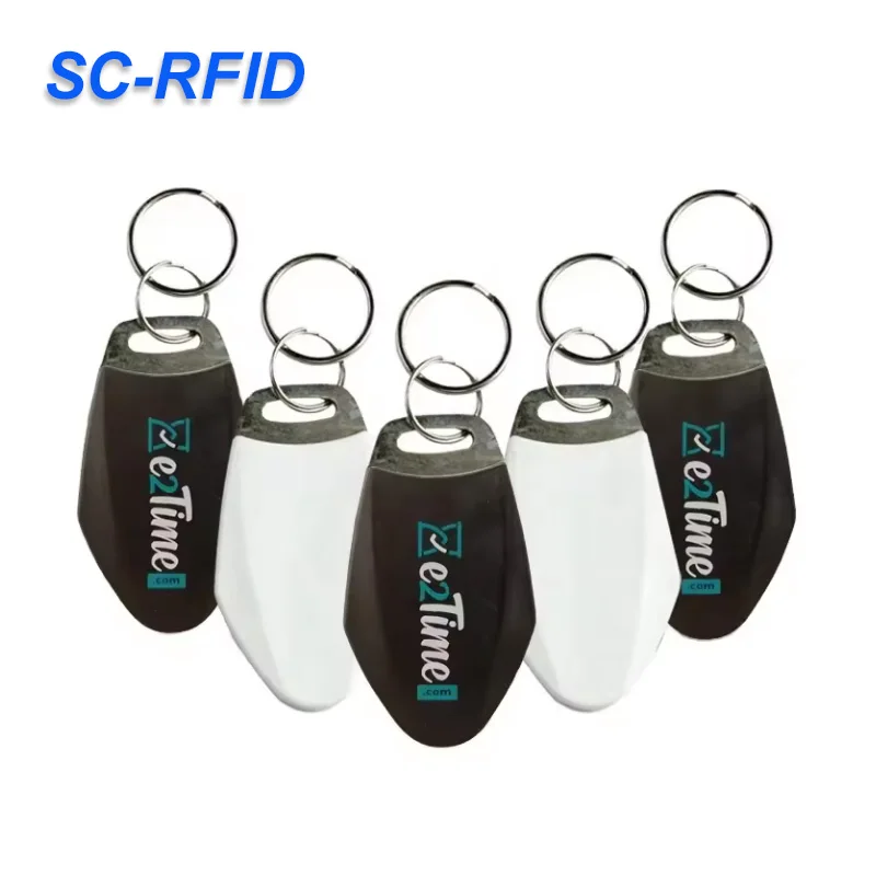 Sencan 13.56Mhz NFC Key Ring Tag Smart Rfid Keychain Nfc215 Keyfob Dual Frequency Keyfob