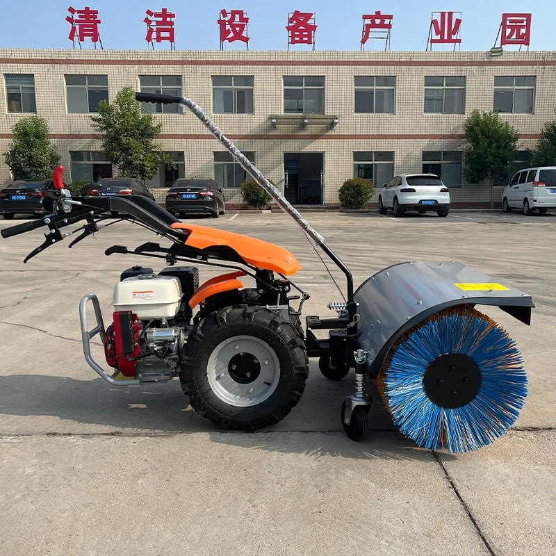 6.5HP 15HP Snow sweeper snow blower for sale China factory low price