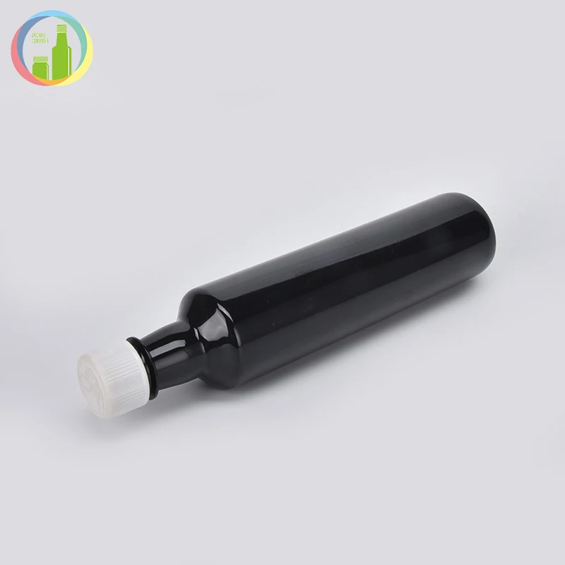 Leak proof kitchen packing bottles olive cooking oil storage bottle with screw cap