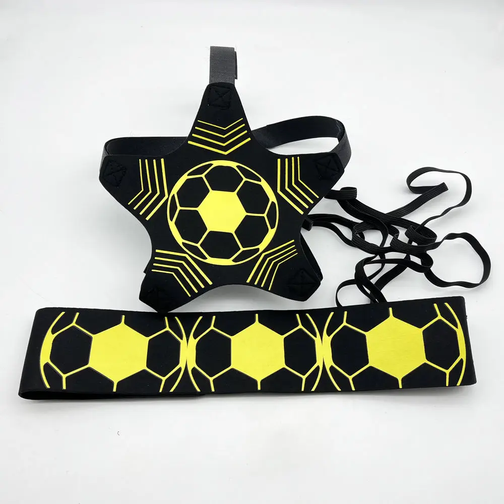 Adjustable Sport Equipment Training Soccer Practice Kick Trainer Football Control Skills Solo Training Belt for Kid
