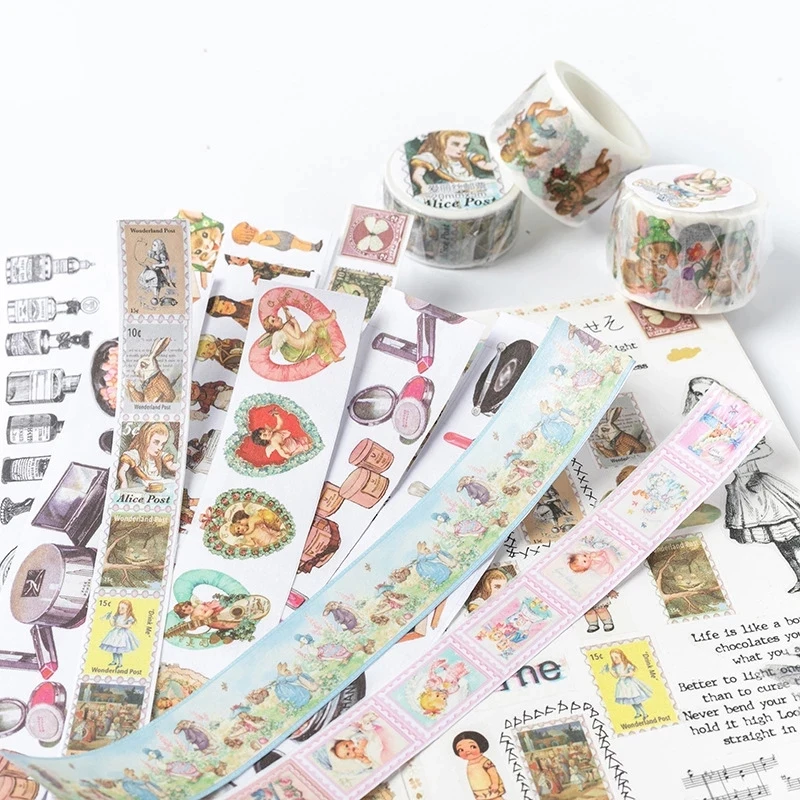 Custom Printing Washi Masking Tapes Easter Party Animals Decorative Adhesive Scrapbooking DIY Paper Japanese Stickers 5M