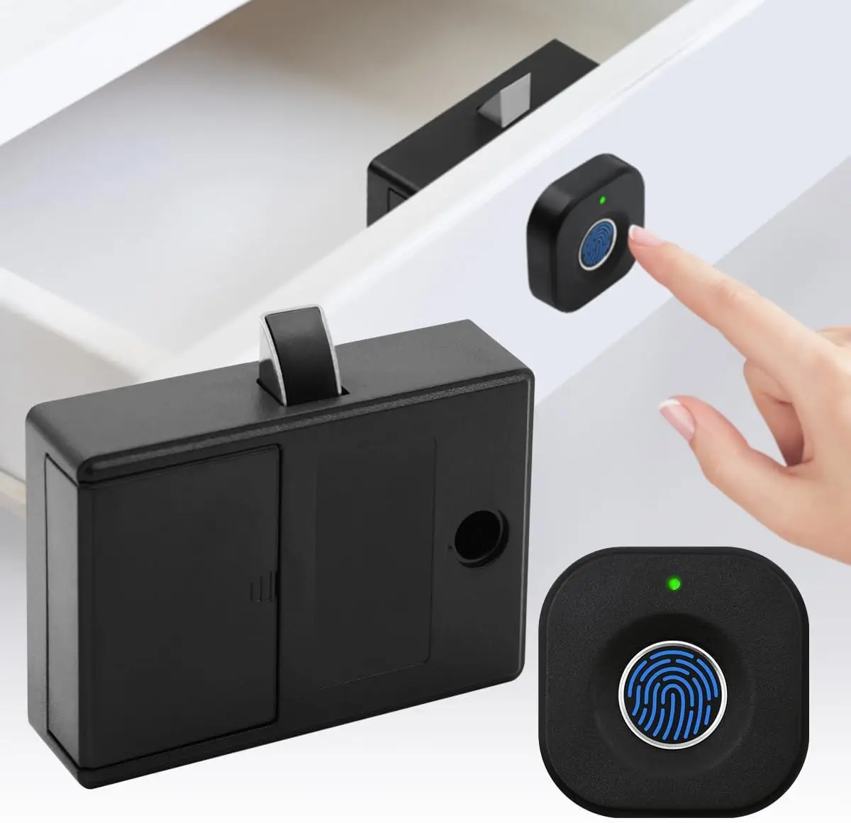 China Wholesale Cam Lock Magnetic Keyless Fingerprint Locker Baby Safety Locks Switchgear Blokset Tuya Smart Cabinet Lock