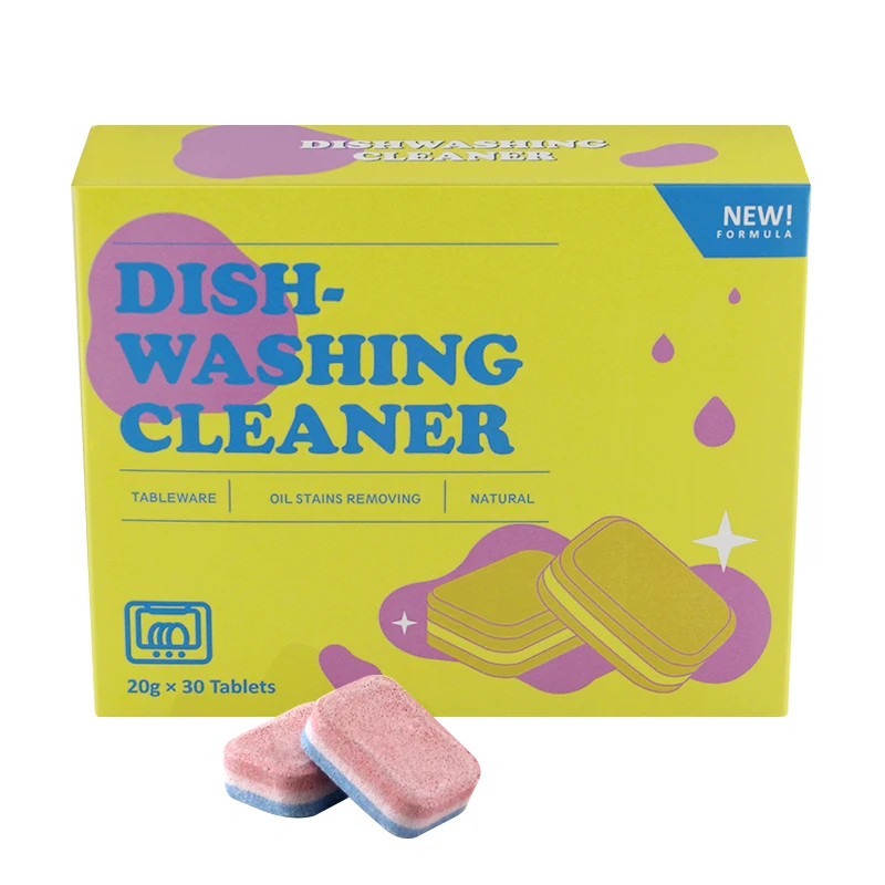 Hot Sale 20g Disposable Household Solid Detergent Film Effective Dishwasher Cleaner