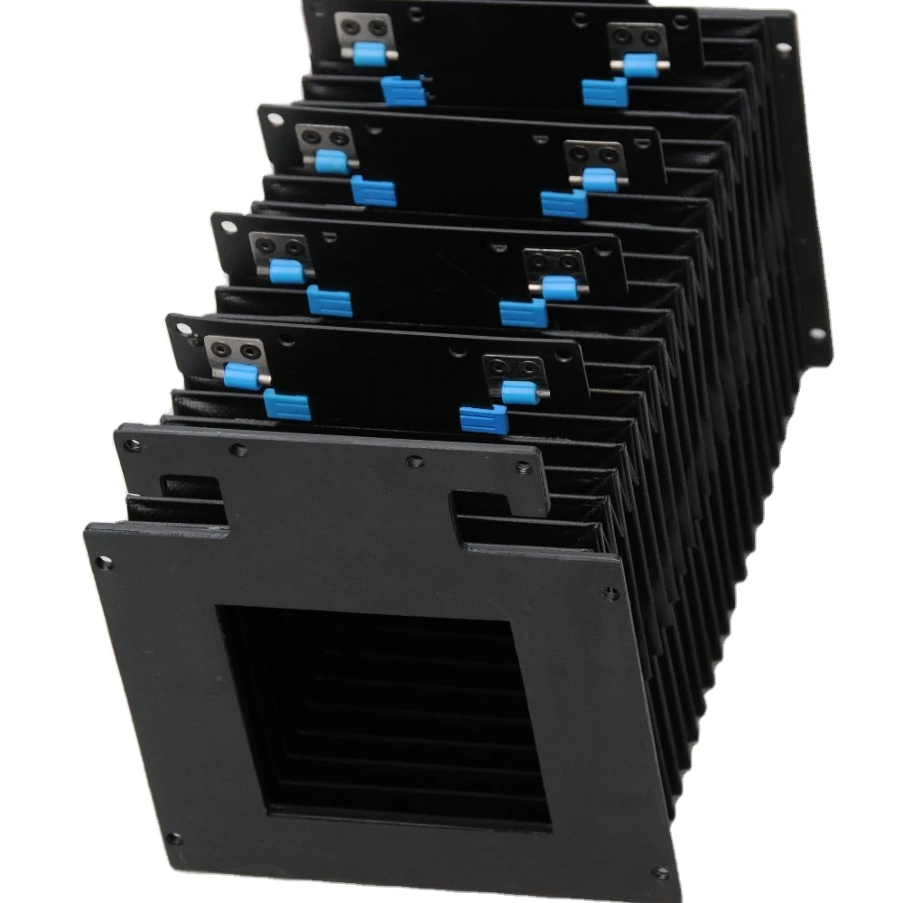 Square Platform Protective Dust covers Plastic Accordion Platform Cover