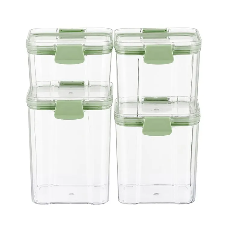 Factory Customization PC Dropshipping Airtight Bulk Food Container Storage Plastic