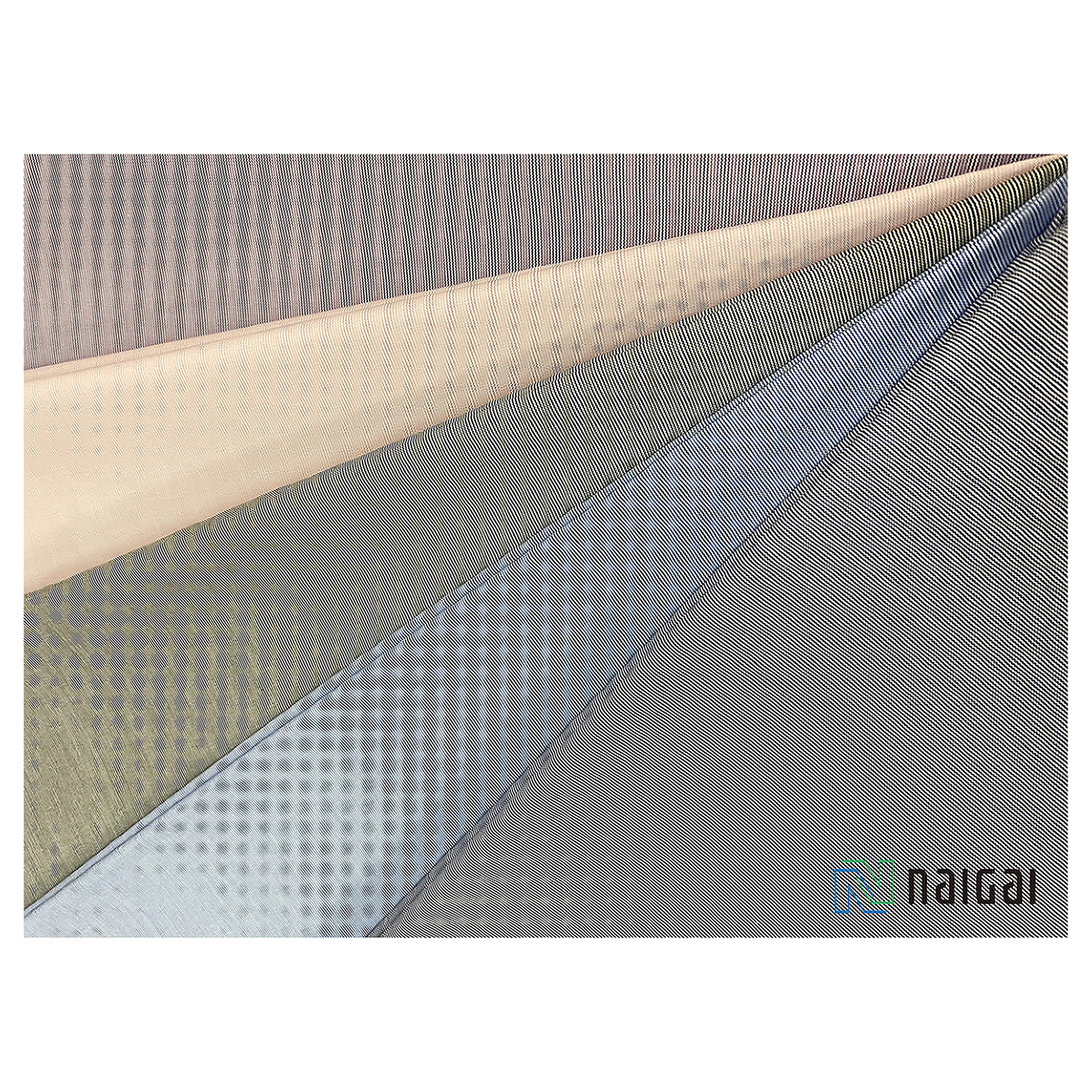 Softness blouse cotton breathable custom all kinds nylon fabrics