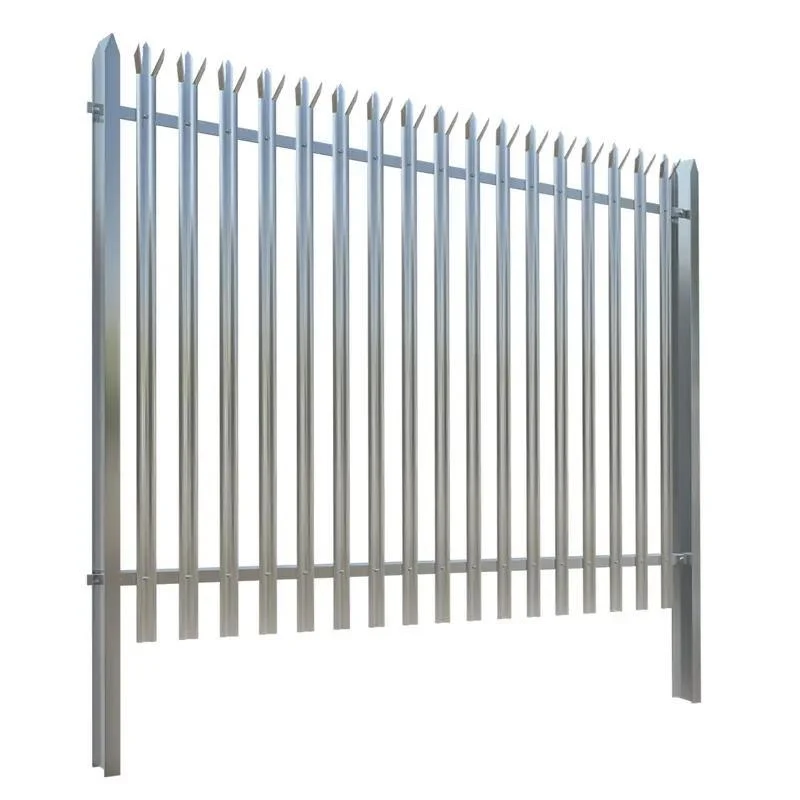 Chinese curvy palisade fence palisade fence for gate pvc coated palisade fence