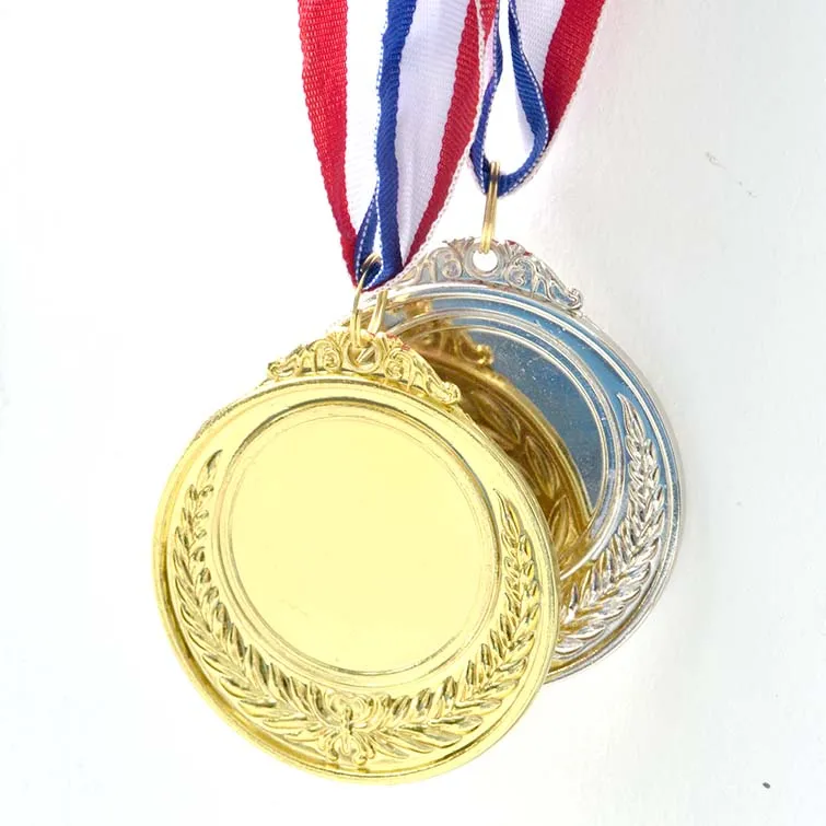 AI-MICH Medal Necklace Custom Crystals Rhinestone Sports Souvenir Zinc Alloy Metal Medal UV Printing America Casting 4 Color