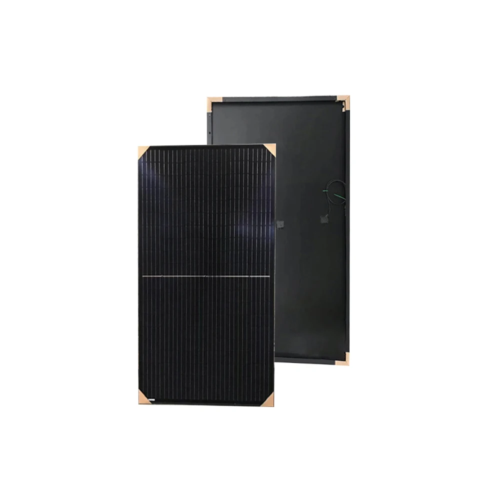 Best price Full Black 300W 340W 400W 500W Mono Monocrystalline Solar Panel and Poly Photovoltaic and Half Solar Panel