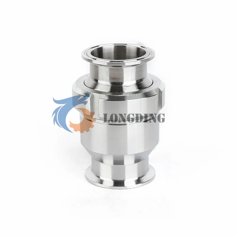 ss 304  316L sanitary clamp stainless steel check valve one way non return valve