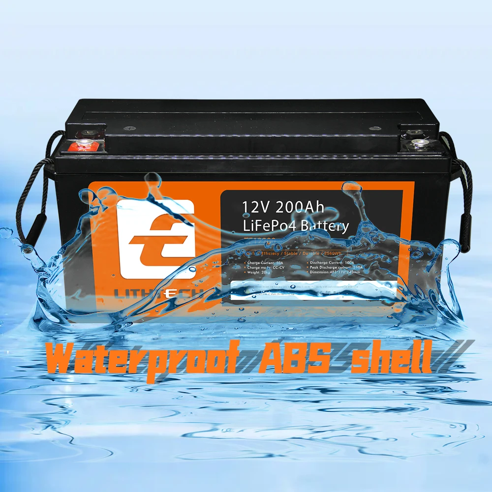 Лидер продаж, lifepo4 akku 12 В 200ah 12 В 400ah литиевая батарея lifepo4 глубокий цикл 12 В 200ah упаковка