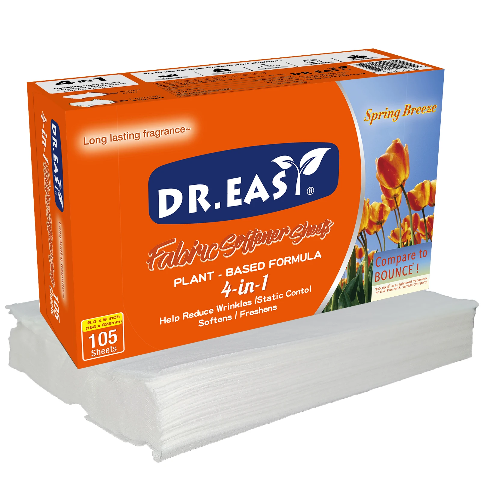 Hot Sale Product Fabric Softener Dryer Sheets