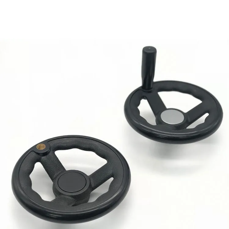 
Machine Handwheel Plastic Head Screw Knob Star Knob Handwheel With Handle 