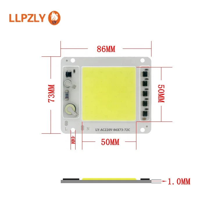 100 watt led chip grow light 150w cob led epistar chip full spectrum led chip