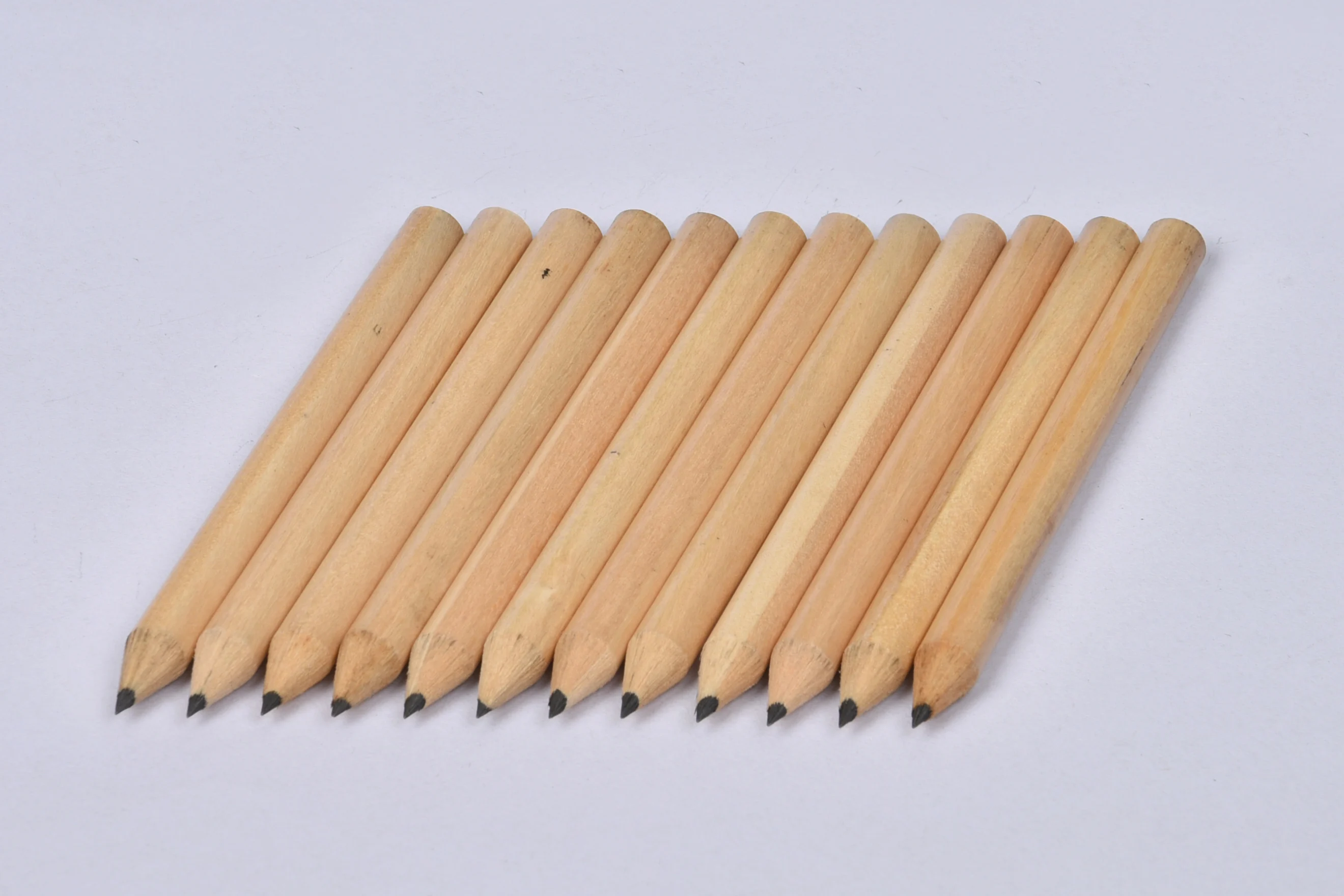 2023 Promotional Wood Golf Pencil Bulk  Cheap Mini Soft Wood  Pocket Portable Custom Logo Printing 10cm Short for golf sports