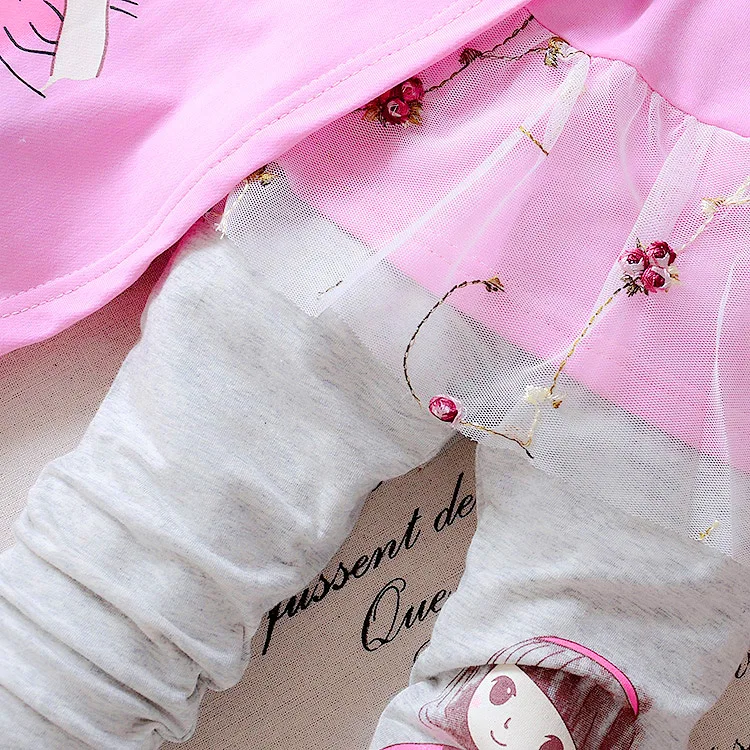 Hao Baby Children Half-Year-Old Korean New Baby Winter  Clothes Two-Piece Kids Clothing Suit Set