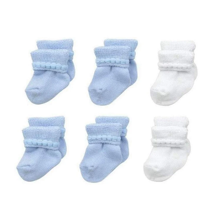DL-I-1228 baby terry socks baby thick winter socks terry cuff socks
