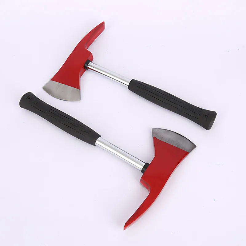 Sturdy Steel Russian-Style Fire Hose Axe: Waist-Mounted for Convenient Carriage hatchet