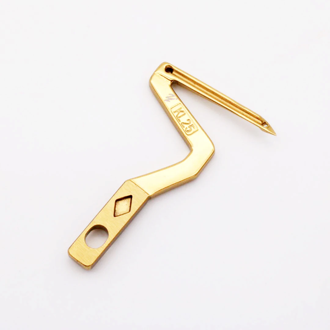 Yujie KL25 золотистый цвет оверлок машина Looper ДЛЯ Siruba части швейной машины нижний Looper