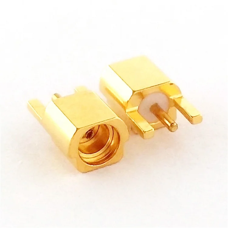 High Performance RF Connector MMCX-KEF Female Solder Plate SMD PCB Fix MMCX-KE Headphone Socket