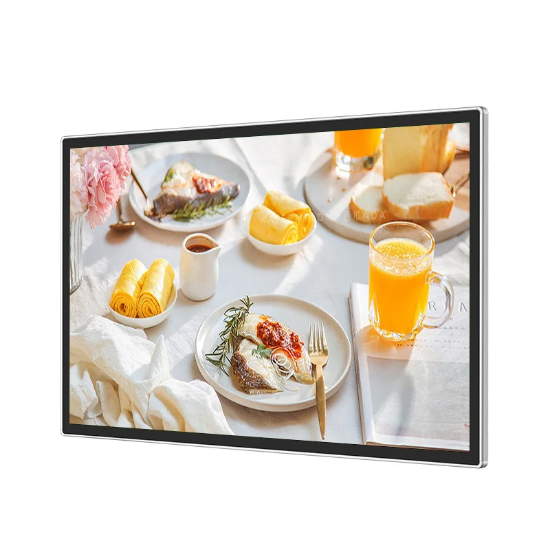 55 65 75 85 Inch LCD Android Display Advertisement Wall Mounted big screen Monitor Google Maps For Shopping Mall Advertisement