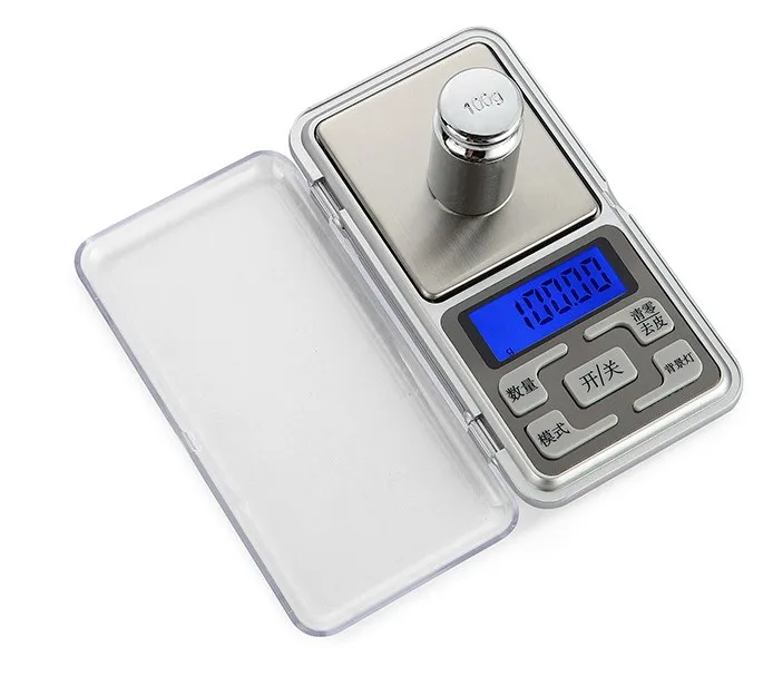 Портативные мини-Электронные цифровые весы 500 емкость г с 0 01 для кухонных карманных весов перезарядных