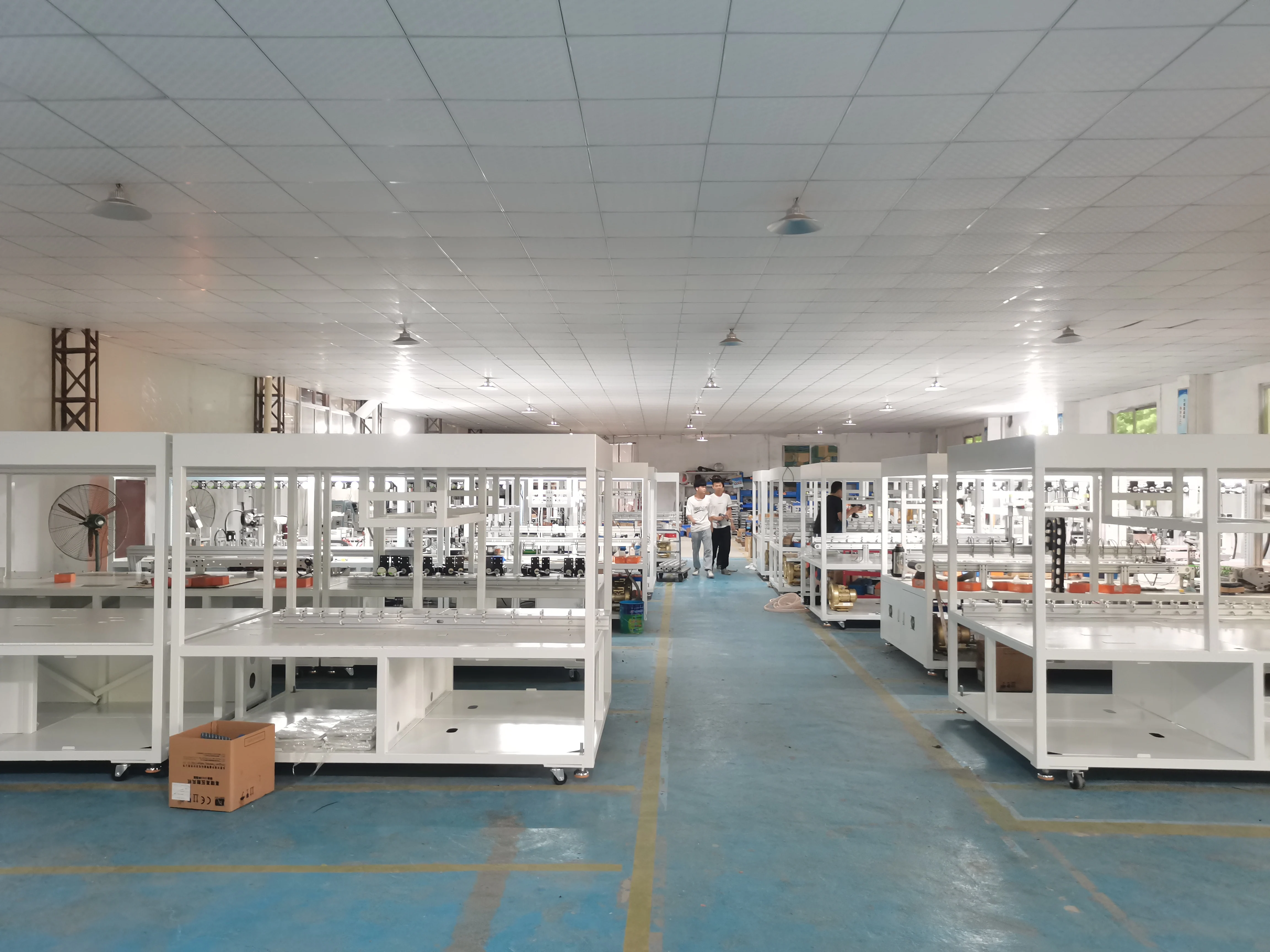 REOO Automatic Solar Cell Soldering stringing machine for solar panel production line support installation, commssion