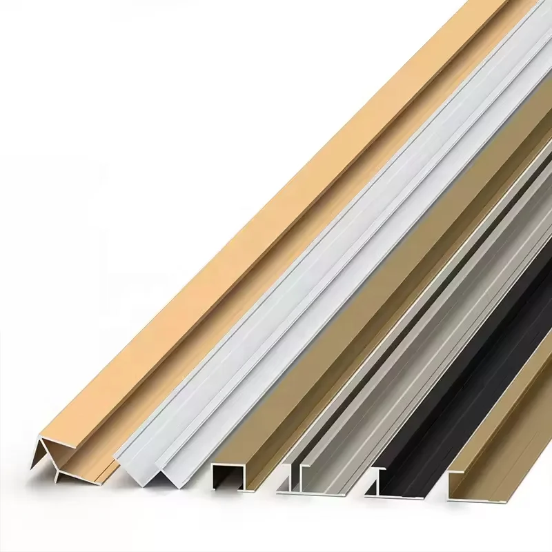 Hot Sale Metal Edge Corner Profile Ceramic Tile Wall Panel Aluminium Trim