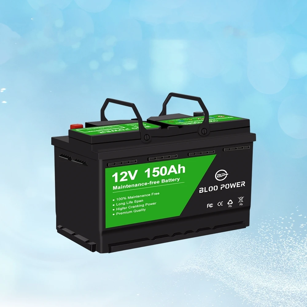 High Power Lead Acid Battery 12V 100Ah High Capacity Energy storage Battery Home Universal Car Starter Battery