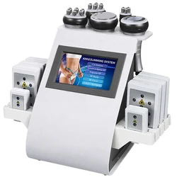 RF Calvitation En Lipo Laser Ultracavitador Ultracavitacion Cativation Slimming Fat Reduction Cavation 6 In 1 Cavitation Machine