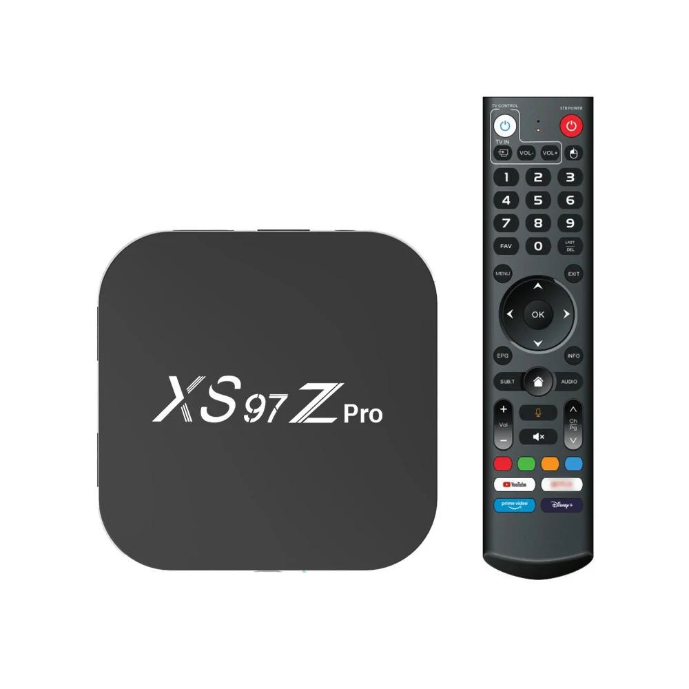 Oem Wholesale XS97 Z pro DDR3 4GB iptv stb 32GB ram tv dongle Amlogic S905Y4 dual WIFI 4k iptv android 11 tv box