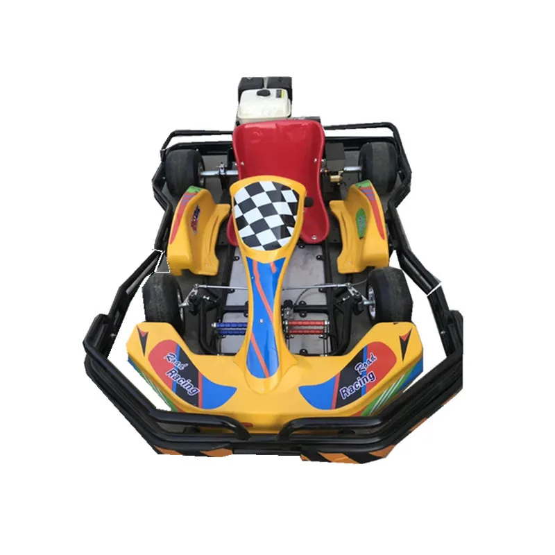  Оптом 6.5hp 200cc бензиновый Karting электрический внедорожник Одноместный открытый парк Быстрый Гонки Картинг для